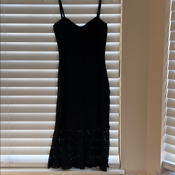 Women’s black cocktail dress size 6 - Picture 2 of 7